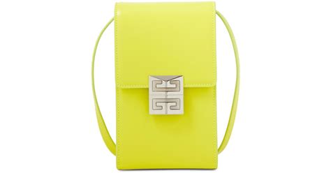 Givenchy yellow crossbody bag